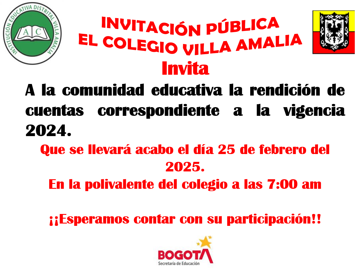 Rendición de cuenta 2024