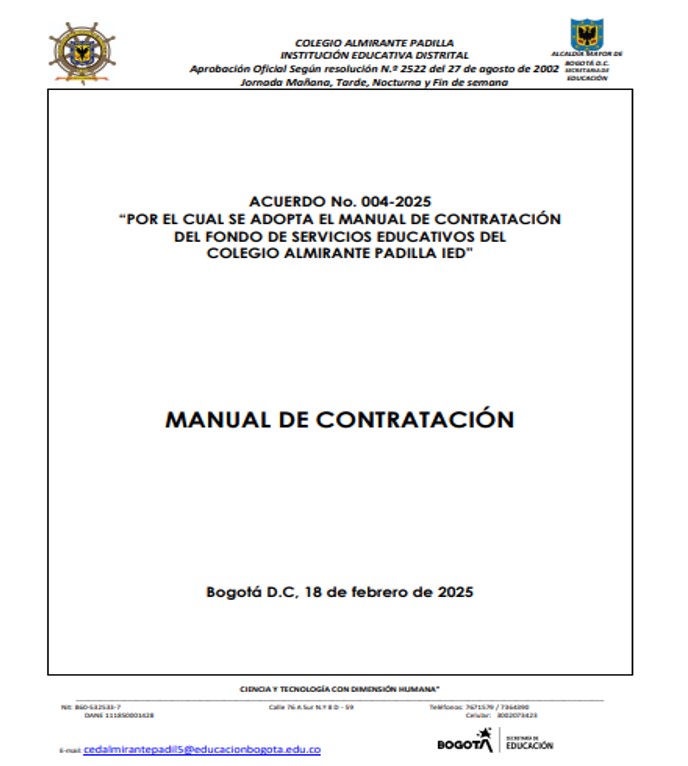 Manual de contratación