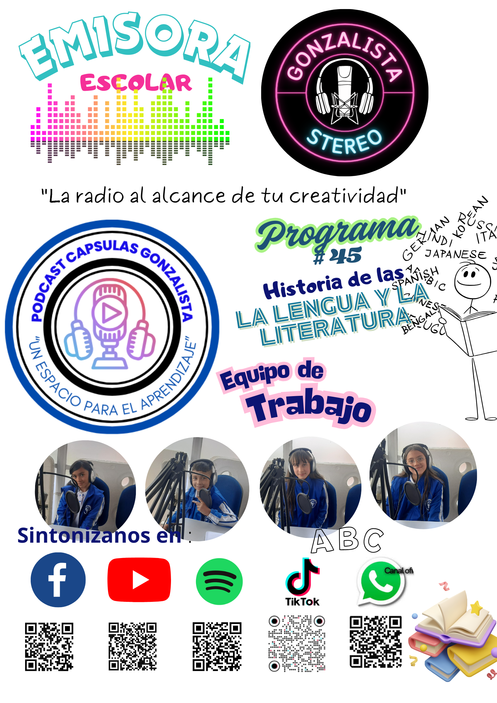 PODCAST # 45- HISTORIA DE LAS ASIGNATURAS EPISODIO 2-EL LENGUAJE Y LA LITERATURA