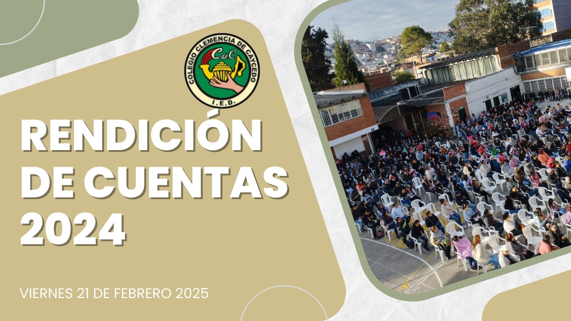 Rendición de cuentas del año 2024