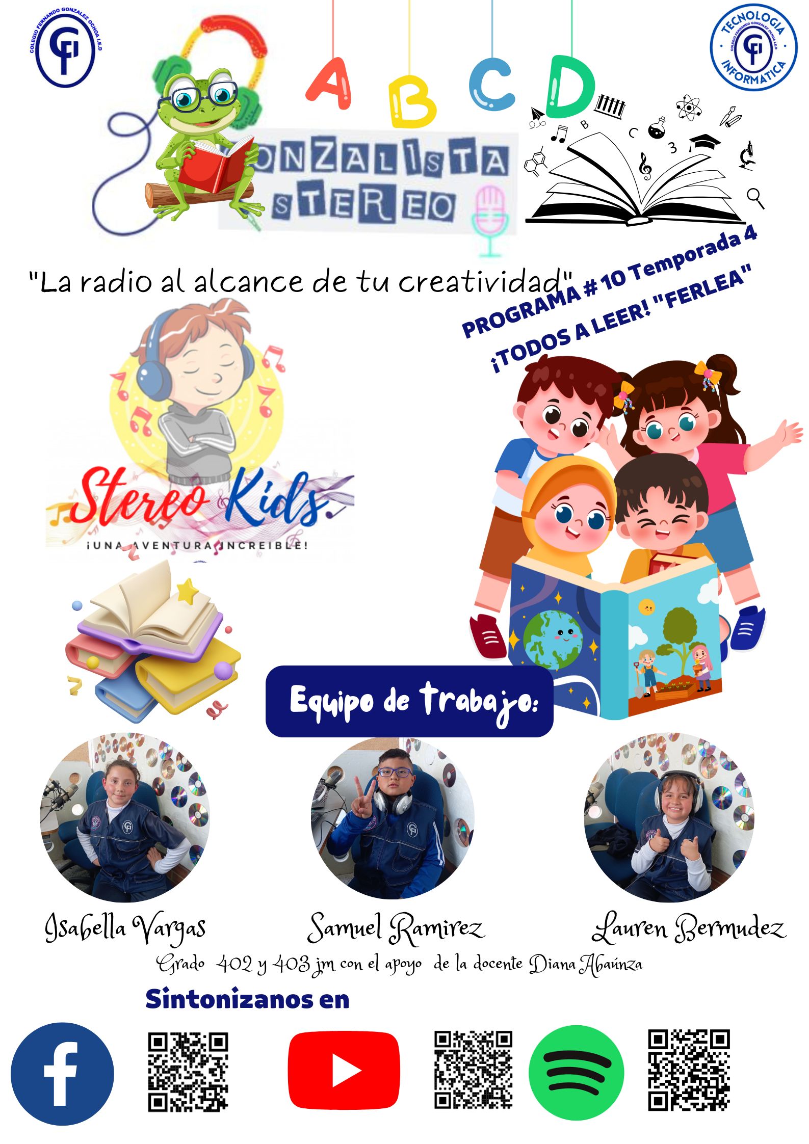 STEREO KIDS#10 TEMPORADA 4 ¡TODOS A LEER! FERLEA