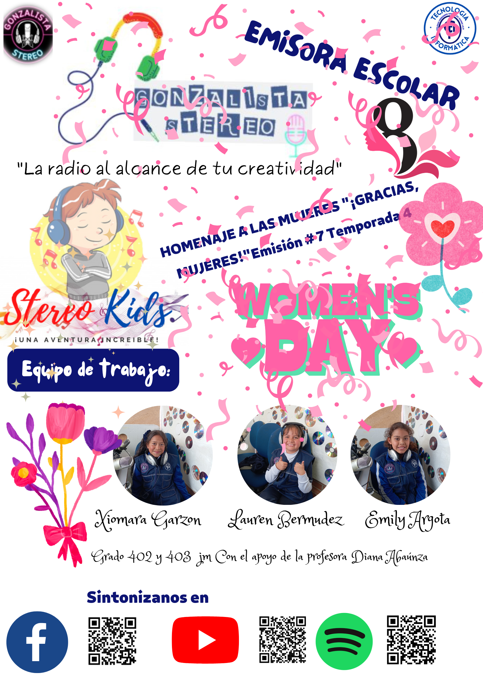 STEREO KIDS#7 TEMPORADA 4HOMENAJE A LAS MUJERES ¡GRACIAS, MUJERES!