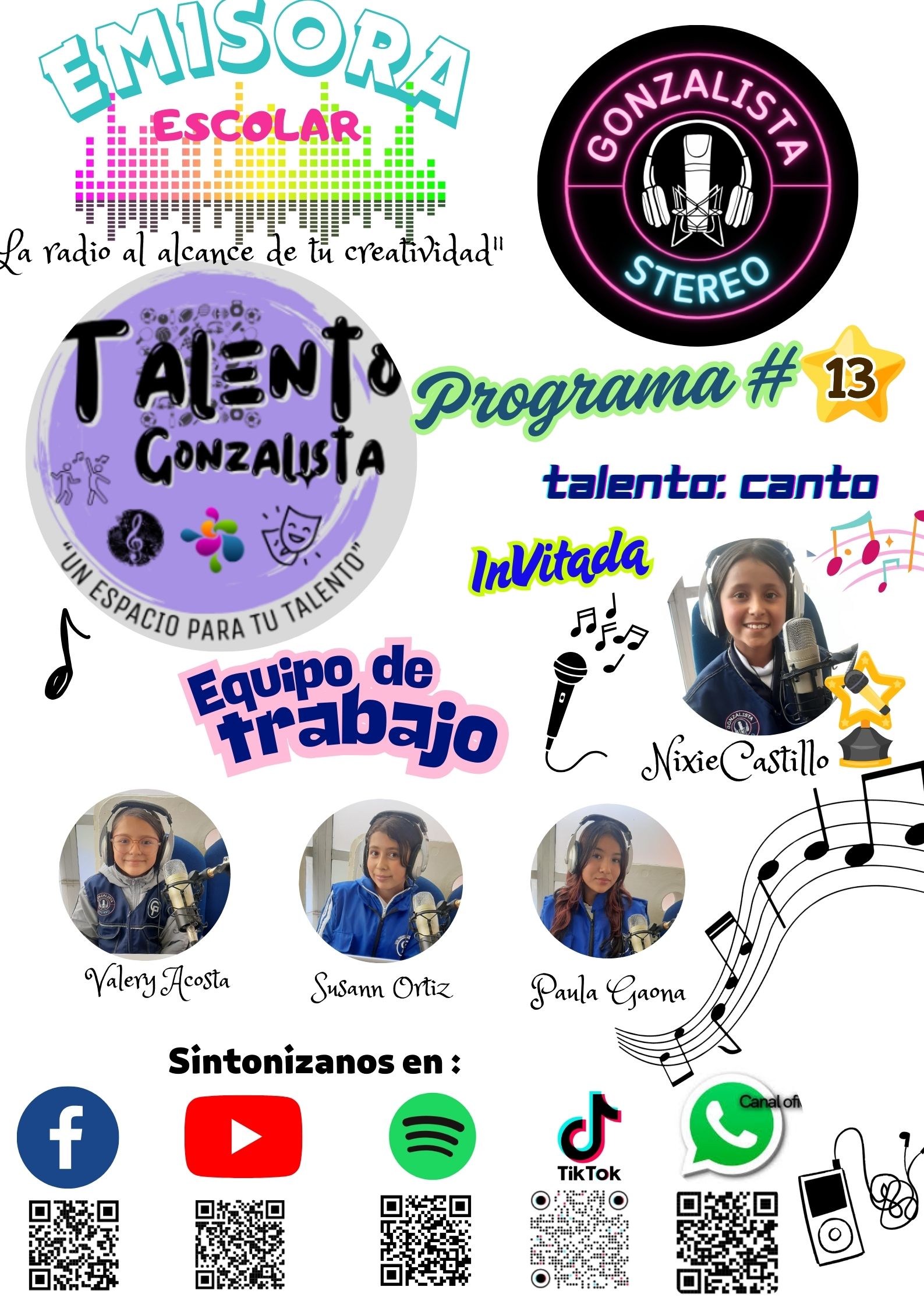 TALENTO GONZALISTA # 13- TALENTO-CANTO