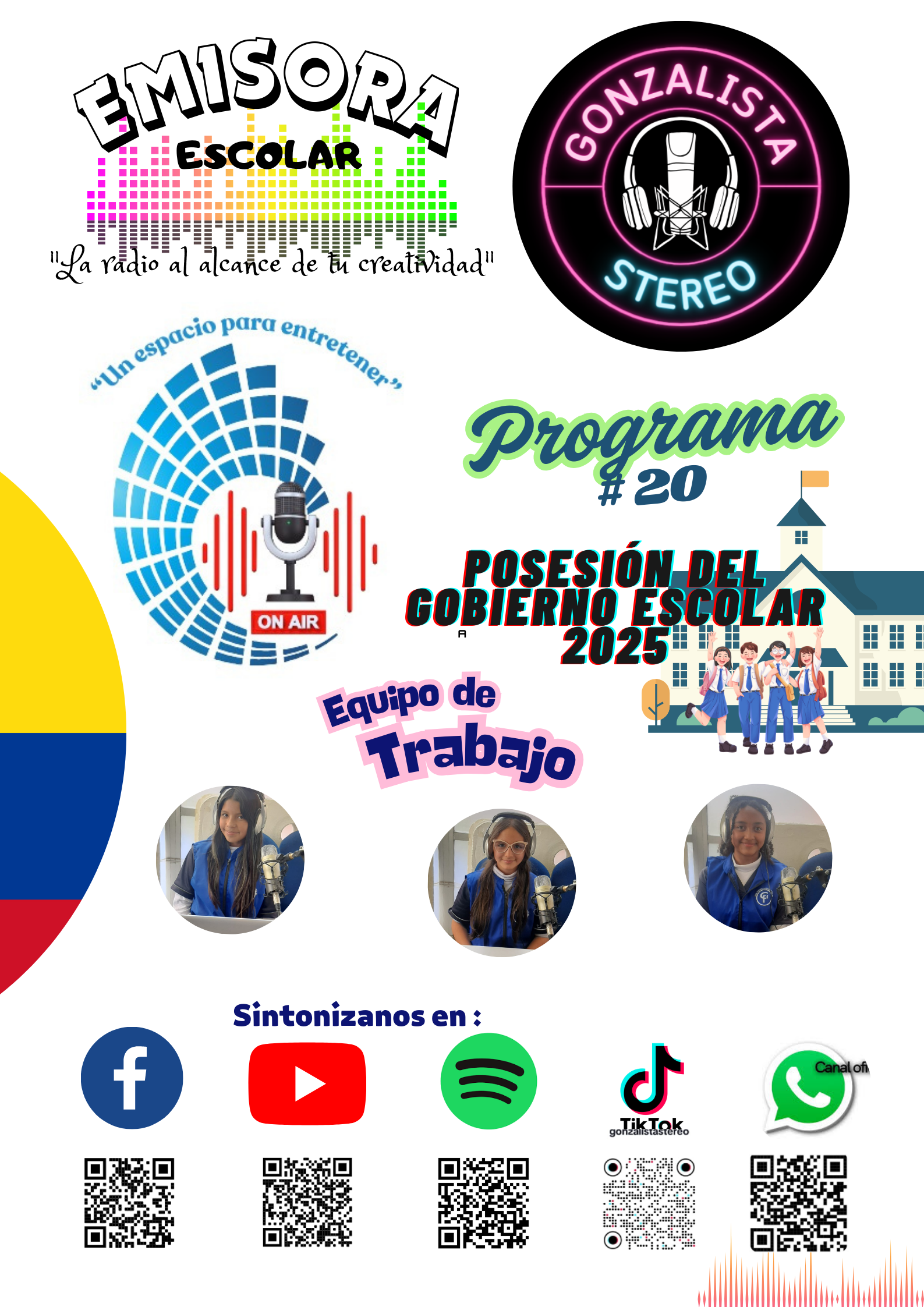 AL AIRE # 20 POSESIÓN GOBIERNO ESCOLAR 2025