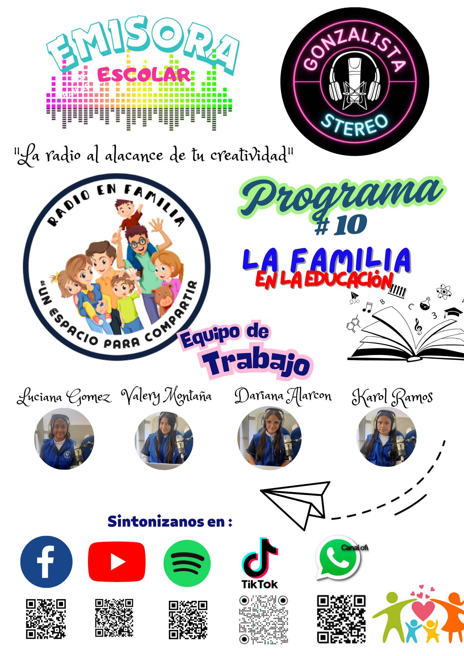 RADIO EN FAMILIA # 10- LA FAMILIA EN LA EDUCACIÓN