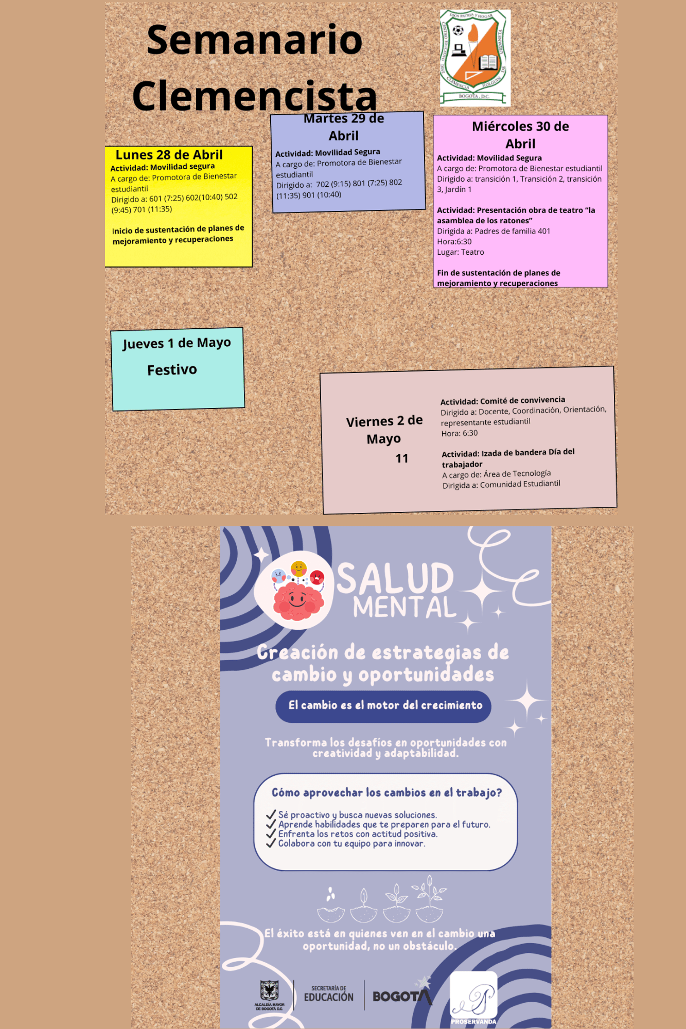 SEMANARIO CLEMENCISTA 28 DE ABRIL AL 2 DE MAYO 2.025