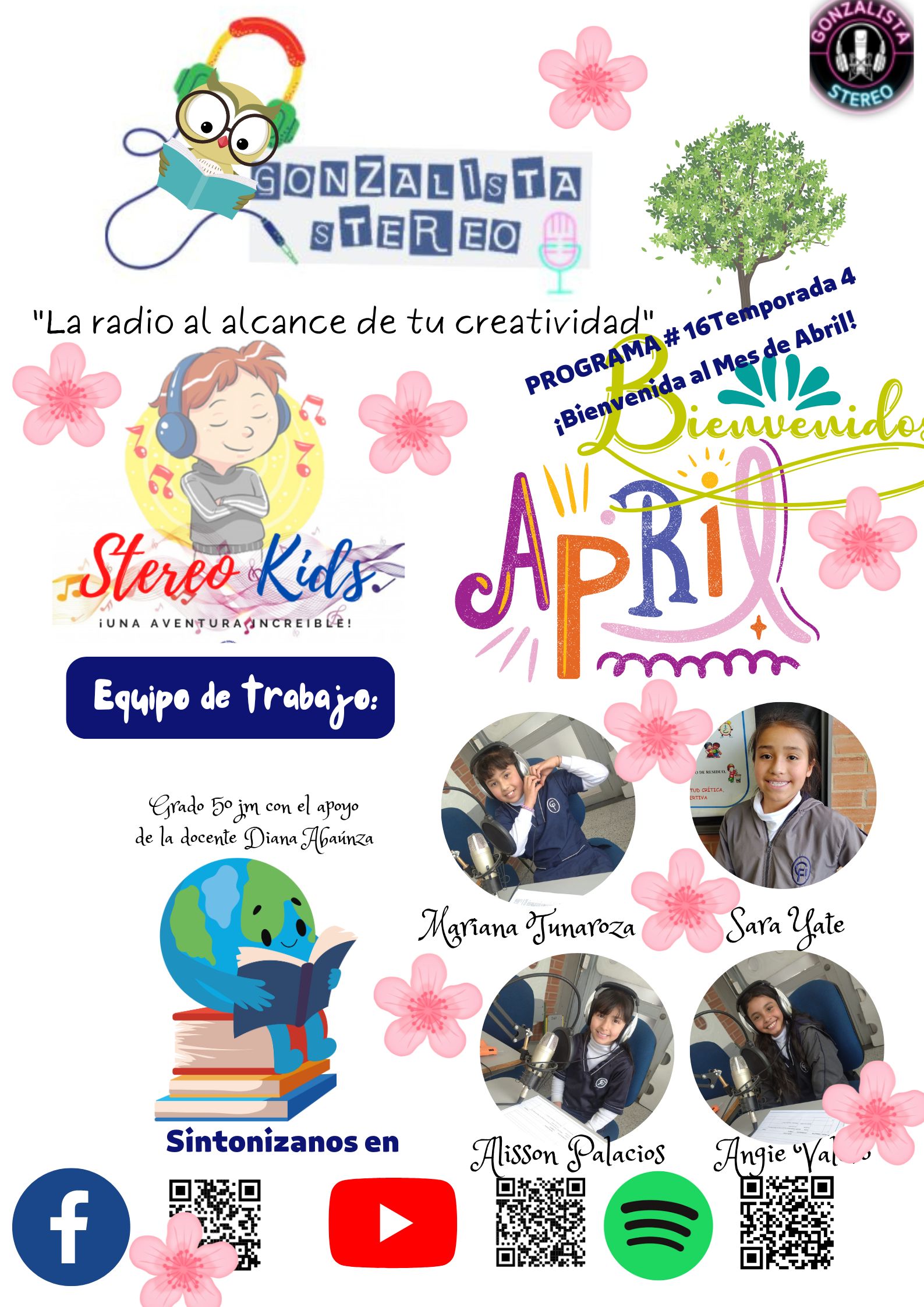 STEREO KIDS 16 TEMPORADA 4 ¡Y LLEGÓ ABRIL!