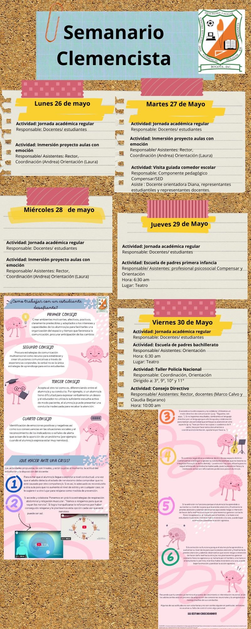 SEMANARIO CLEMENCISTA 26 AL 30 DE MAYO DEL 2.025