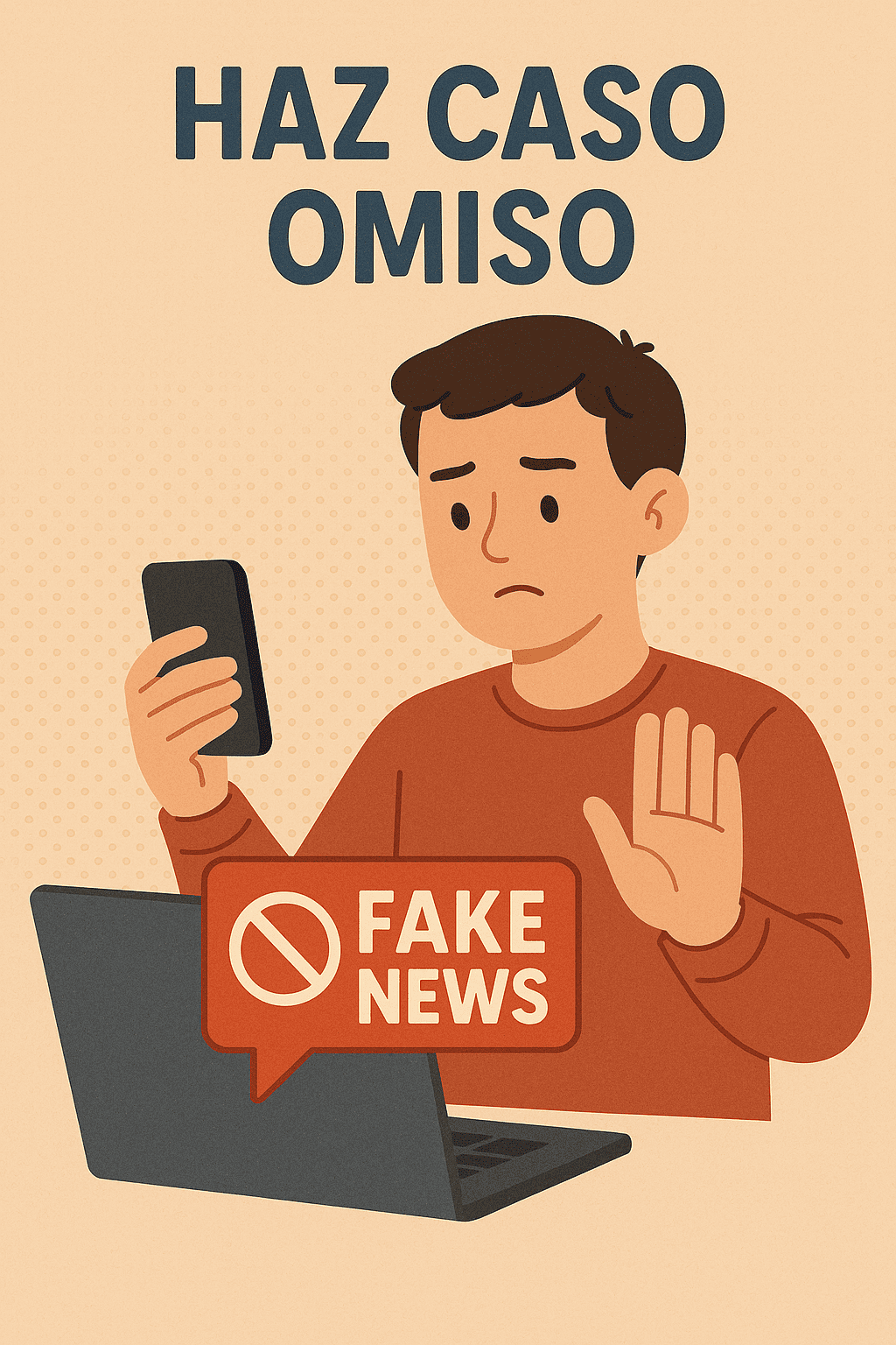 Cuidado con la información falsa