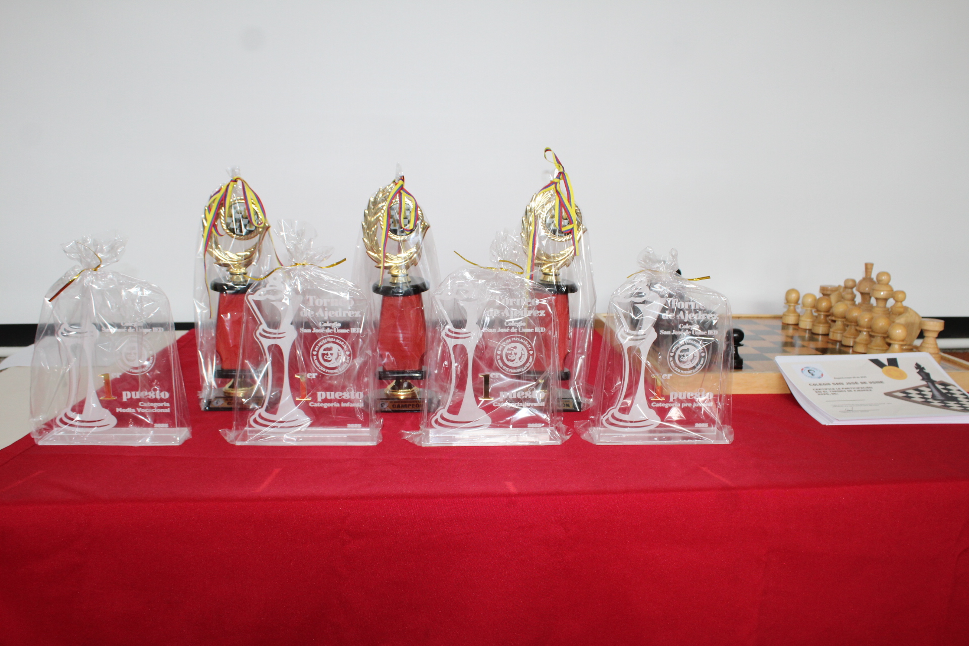 Torneo de ajedrez interinstitucional 