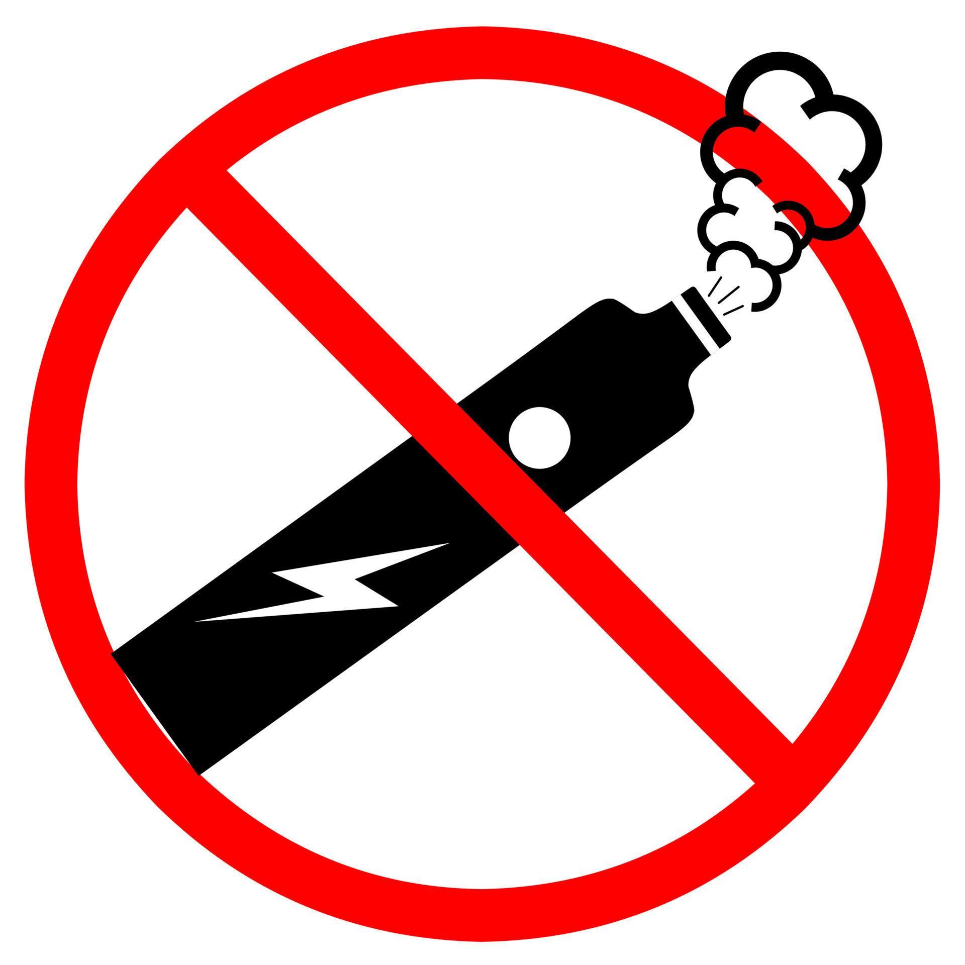 No vaping