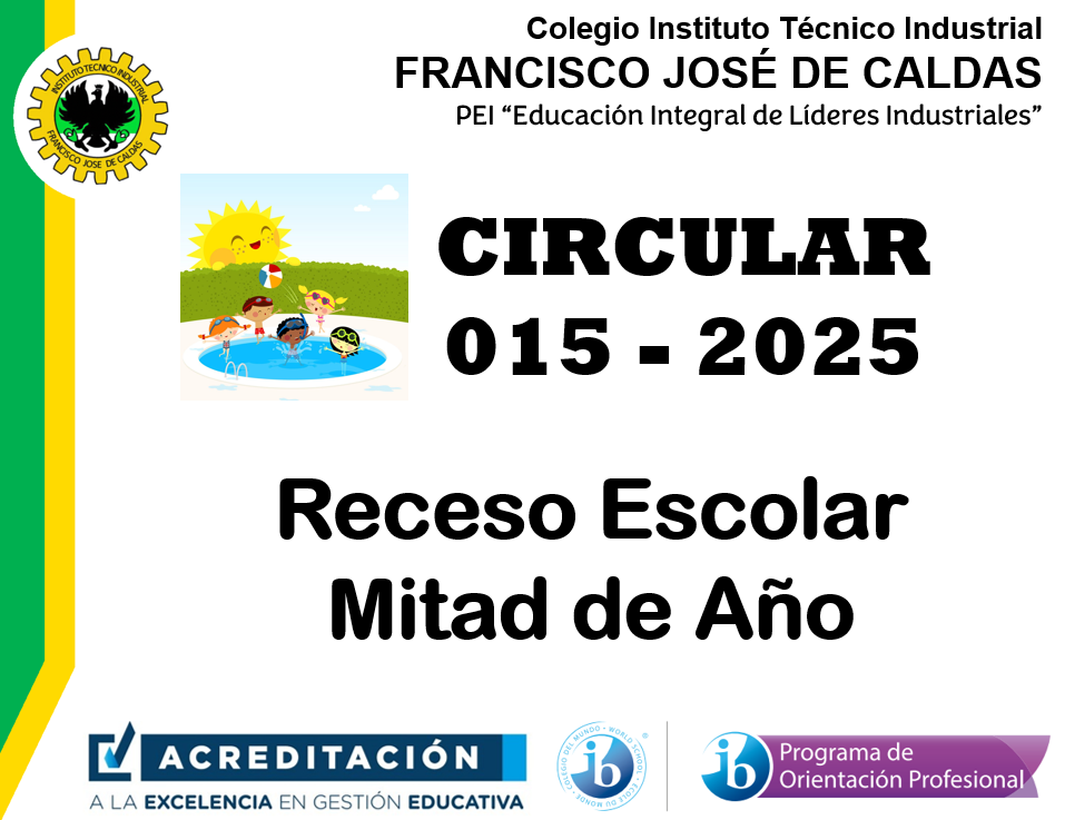 CIRCULAR 015 - 2025 