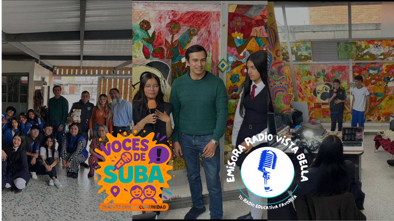 La Emisora Radio Vista Bella 🎙️participa en el proyecto “Voces de Suba” 