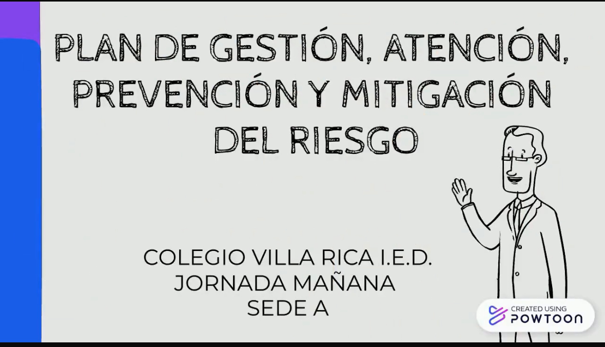 Imagen con texto plan de gestión 