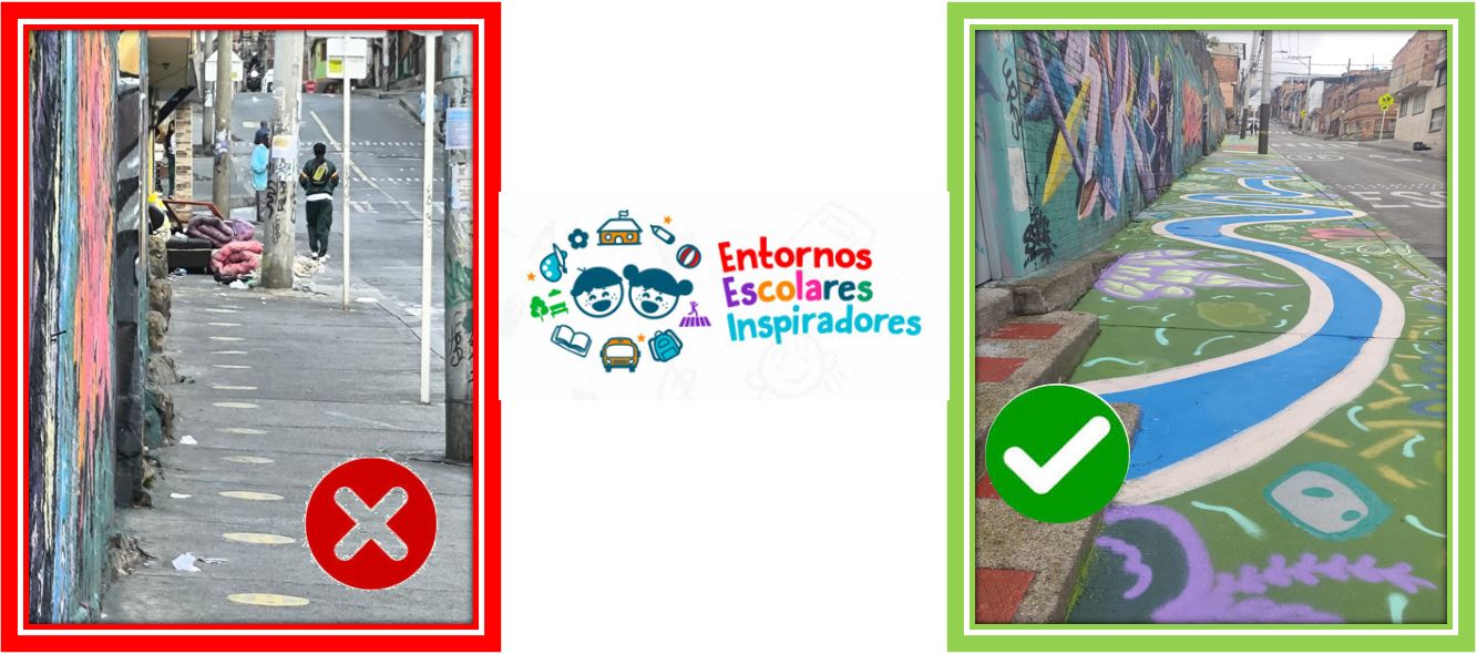 Andenes limpios, barrios vivos