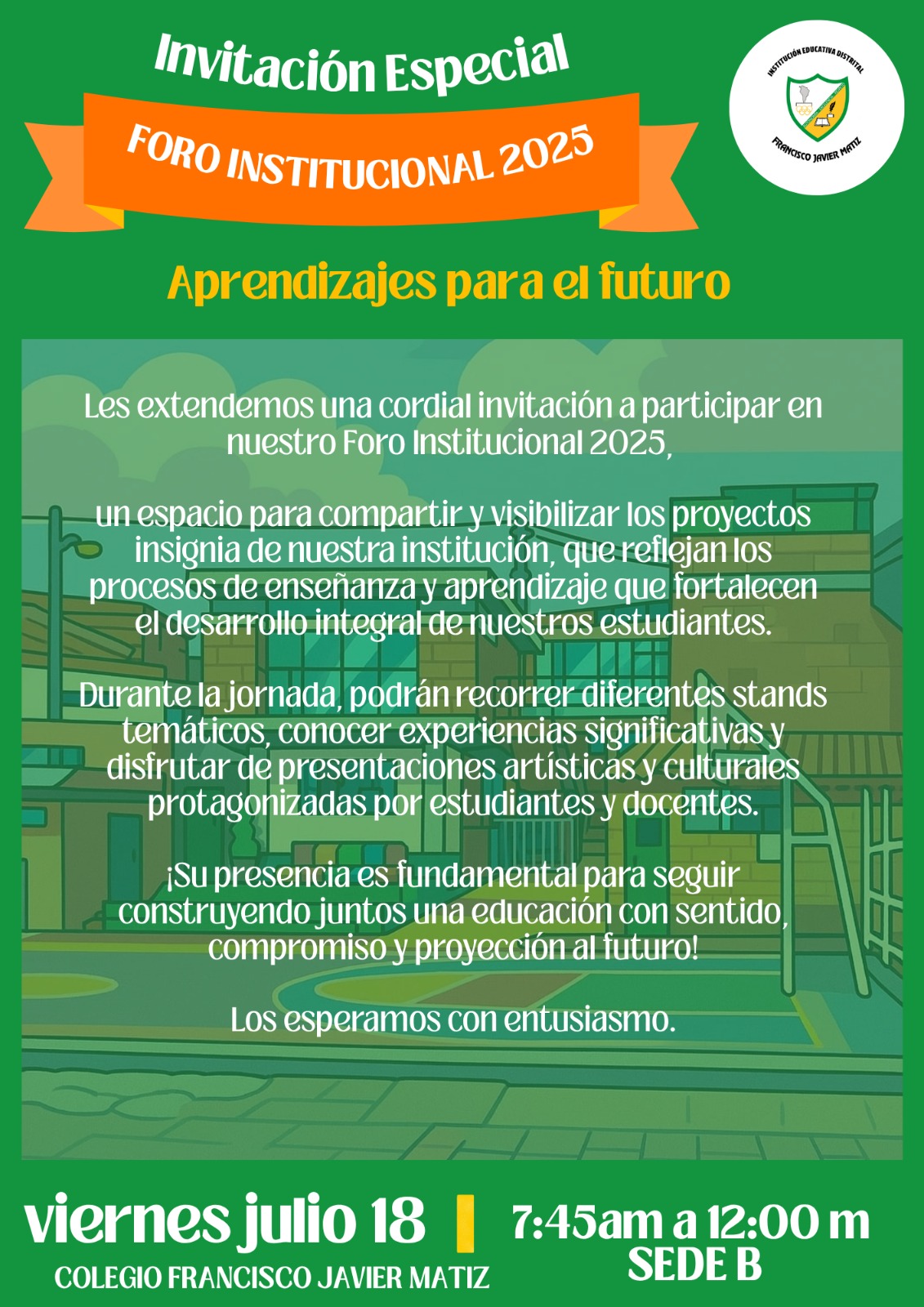 🎓 Foro Institucional 2025