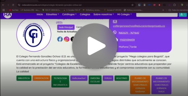VIDEO TUTORIAL DESCARGUE BOLETIN VIRTUAL 