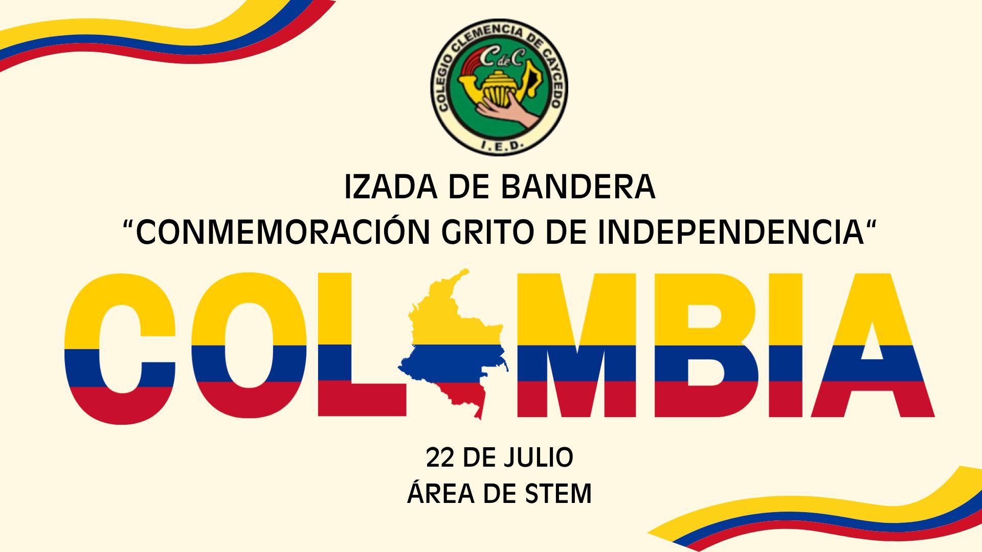 Conmemoración grito de independencia