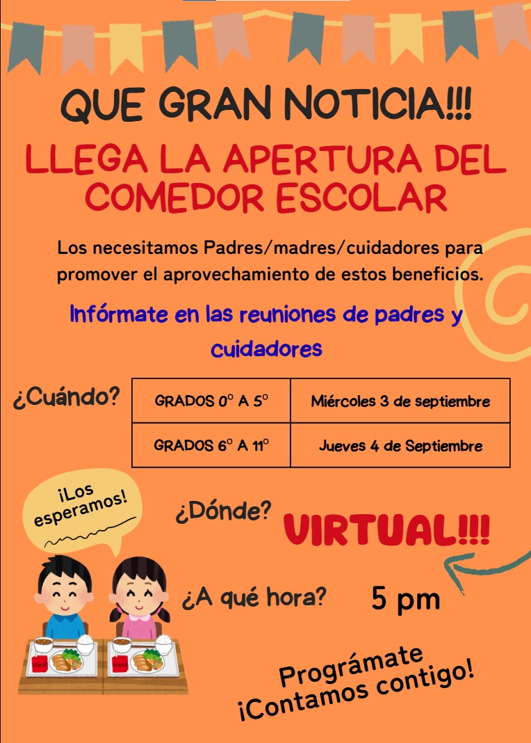 Apertura Comedor Escolar 