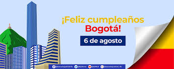 Feliz Cumpleaños Bogotá 