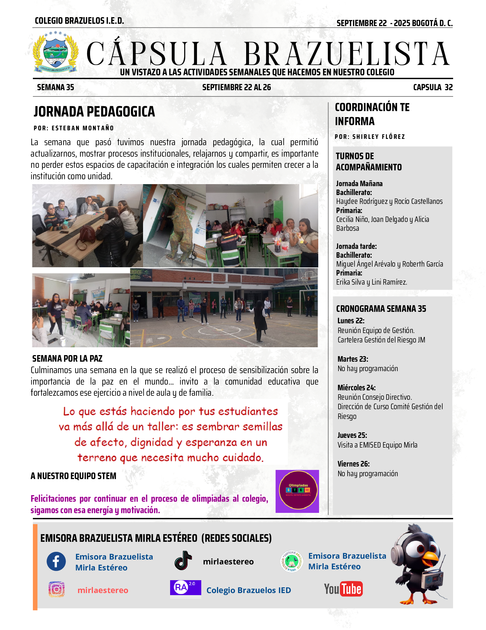 EMISORA BRAZUELISTA MIRLA ESTÉREO