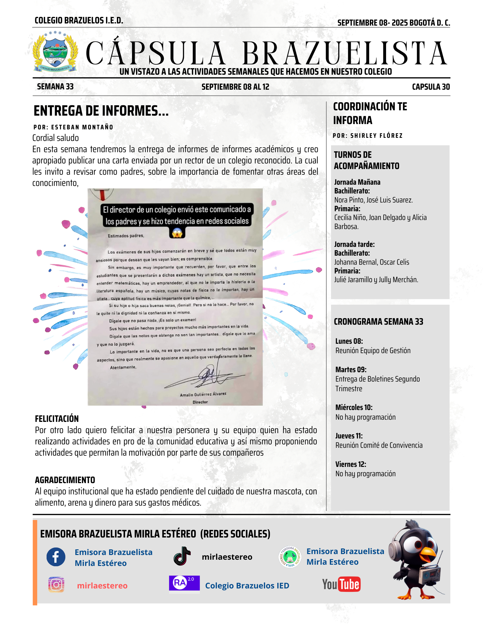 EMISORA BRAZUELISTA MIRLA ESTÉREO