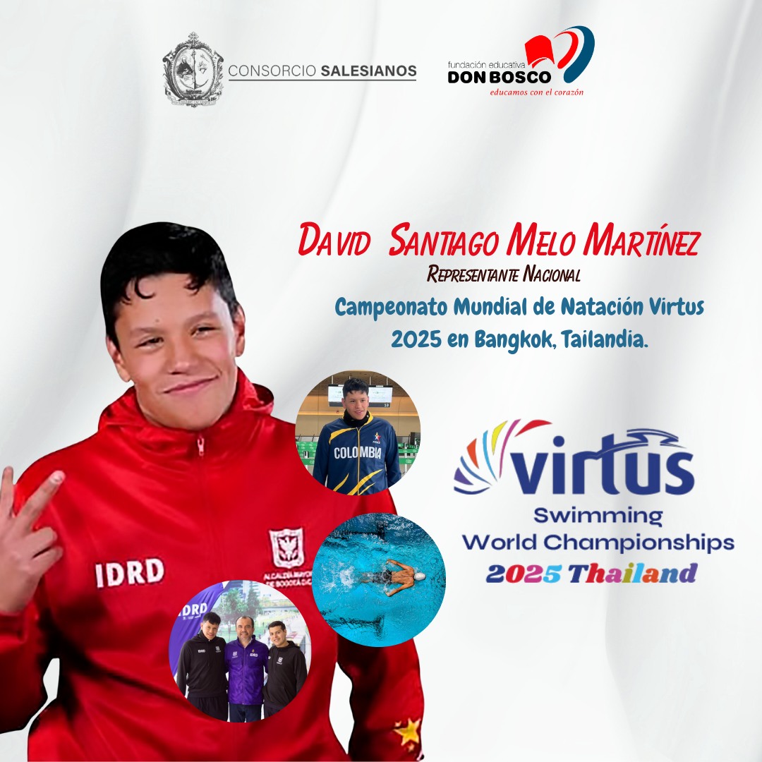 Estudiante que se ha destacado a nivel nacional e internacional en natación