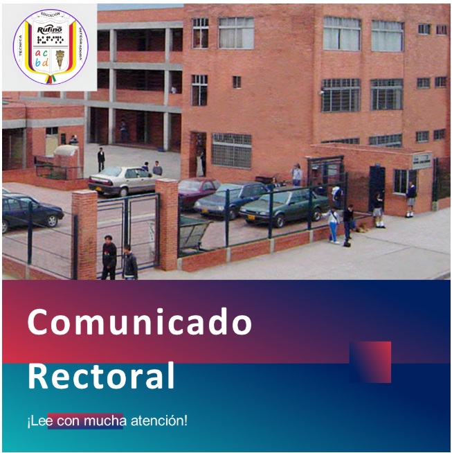 COMUNICADO RECTORAL 005 DE 2025
