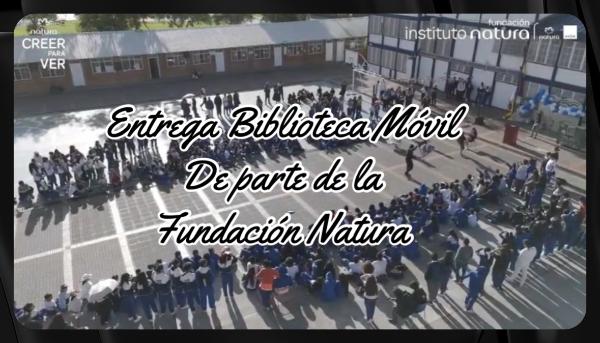 Imagen con texto de la biblioteca Natura