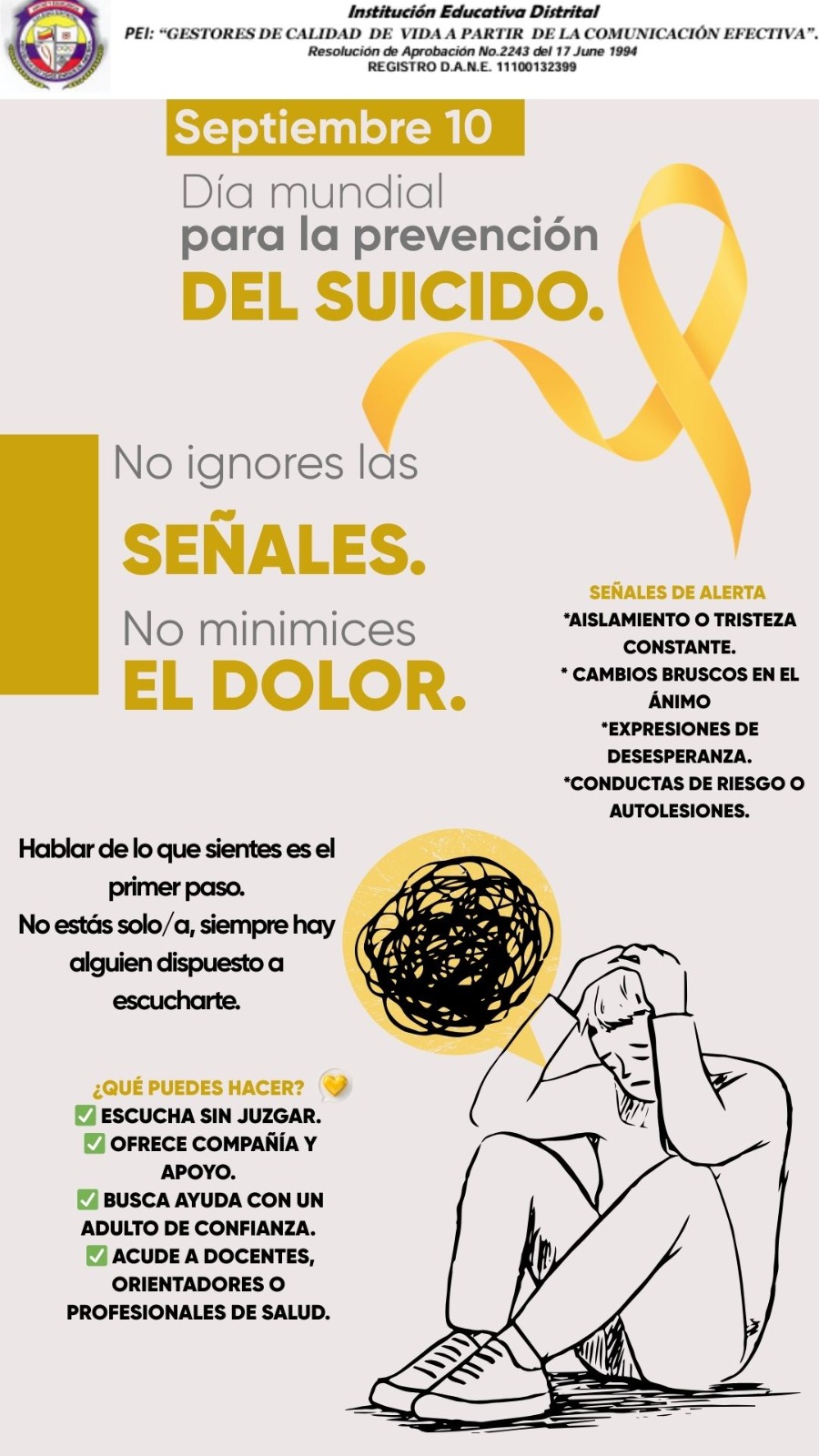 PREVENCIÓN SUICIDIO