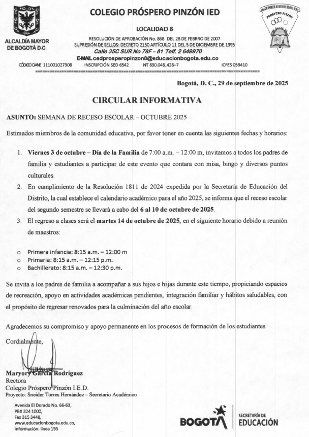 Circilar informativa