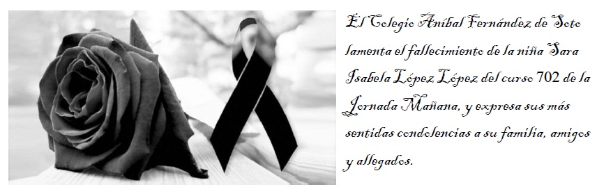 Condolencias