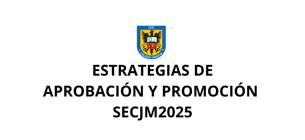  ESTRATEGIAS DE APROBACIÓN Y PROMOCIÓN SECJM2025