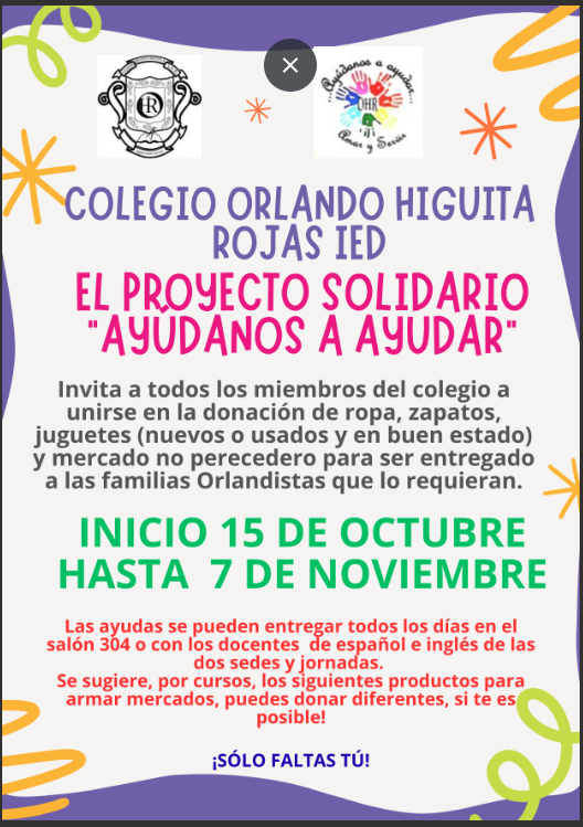 Ayúdanos a Ayudar 2025