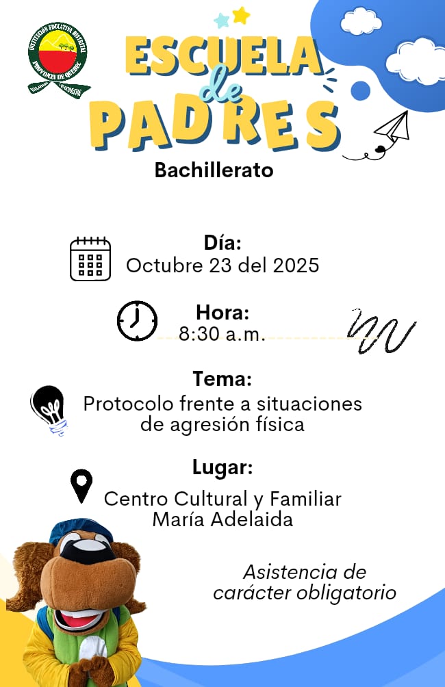 TALLER  - ESCUELA DE PADRES BACHILLERATO