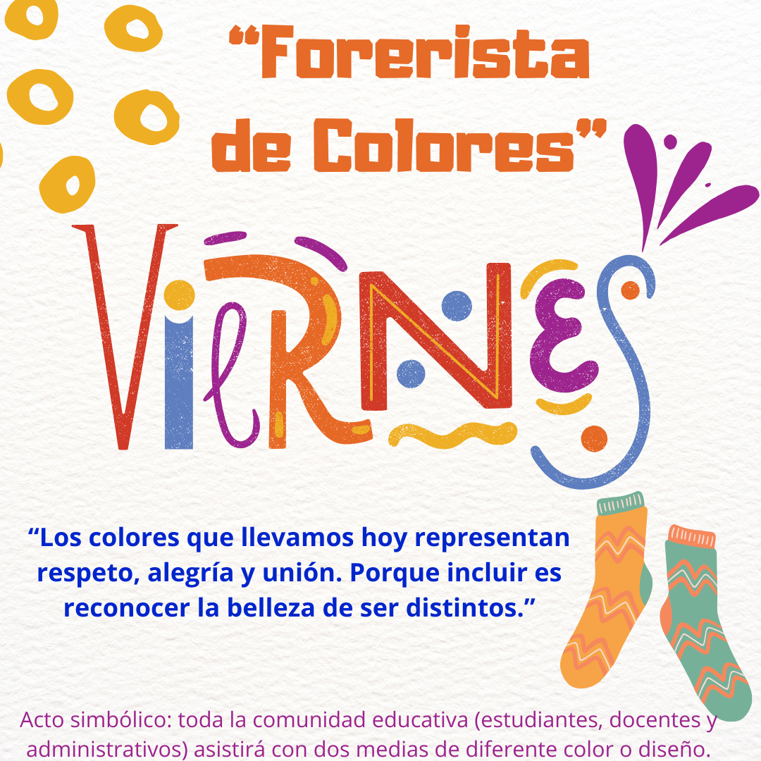 ¡Forerista de colores!