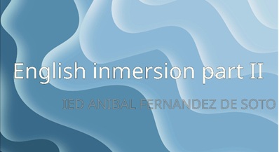Inmersión