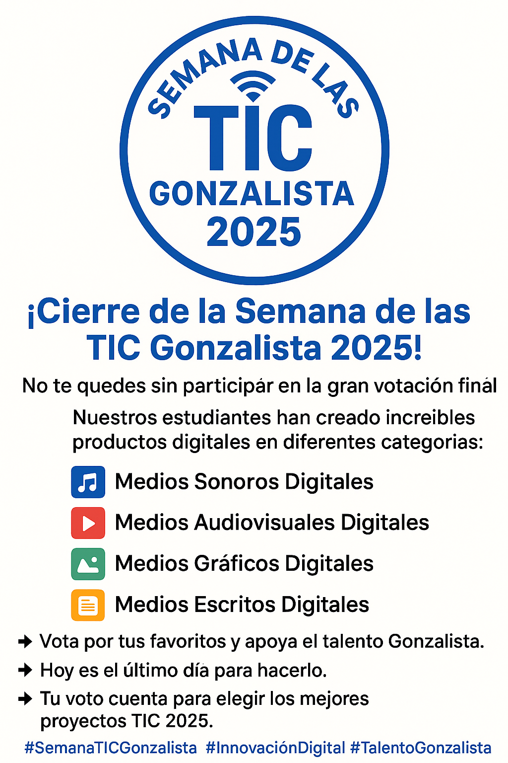 NOVENA SEMANA DE LA TICS 2025