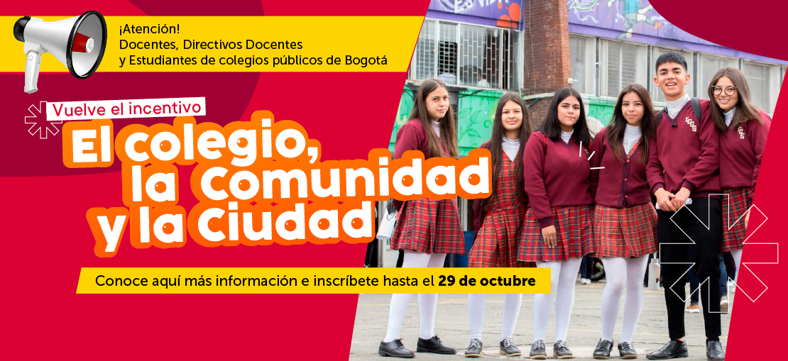 Estímulos de la semana «El Colegio, la Comunidad y la Ciudad» 2025