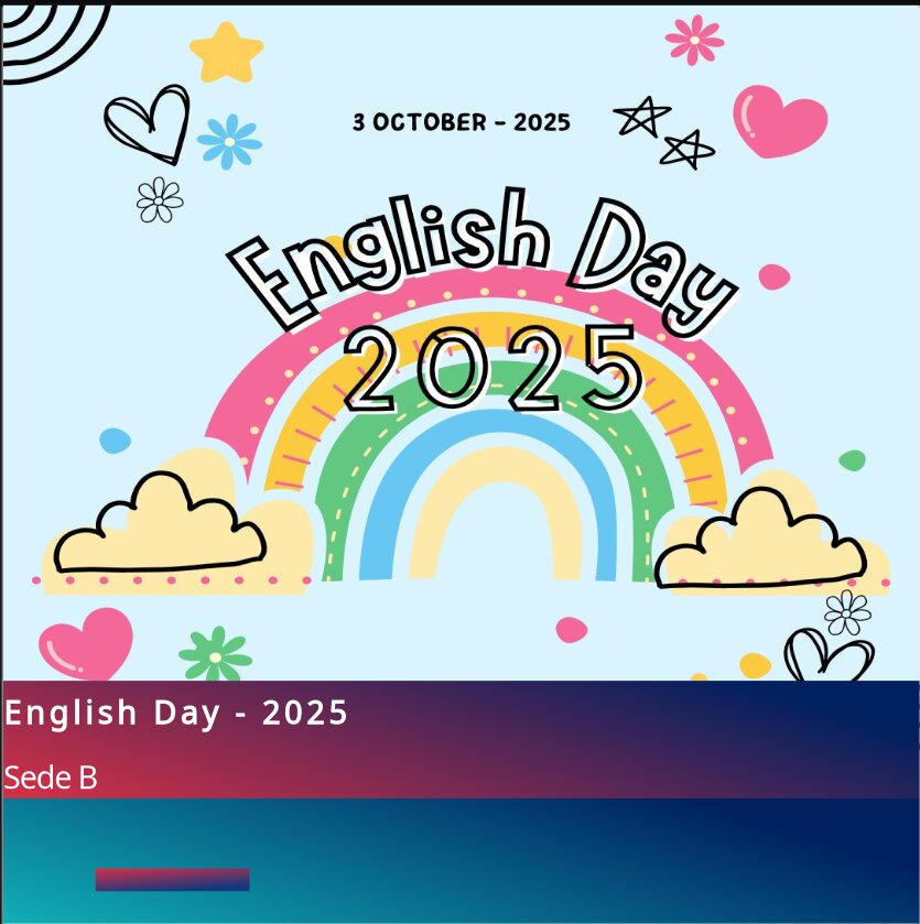 ENGLISH DAY - 2025 - SEDE_B