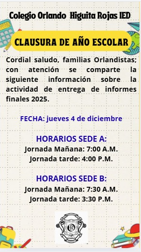 Clausura Año Escolar 2025
