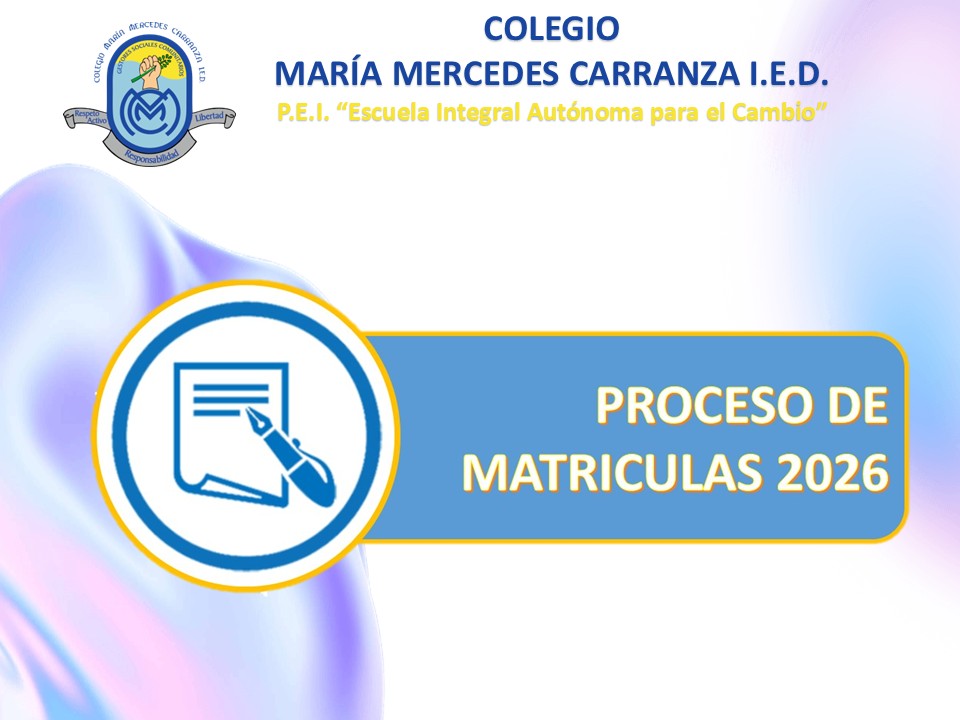 PROCESO DE MATRICULAS ESTUDIANTES 2026