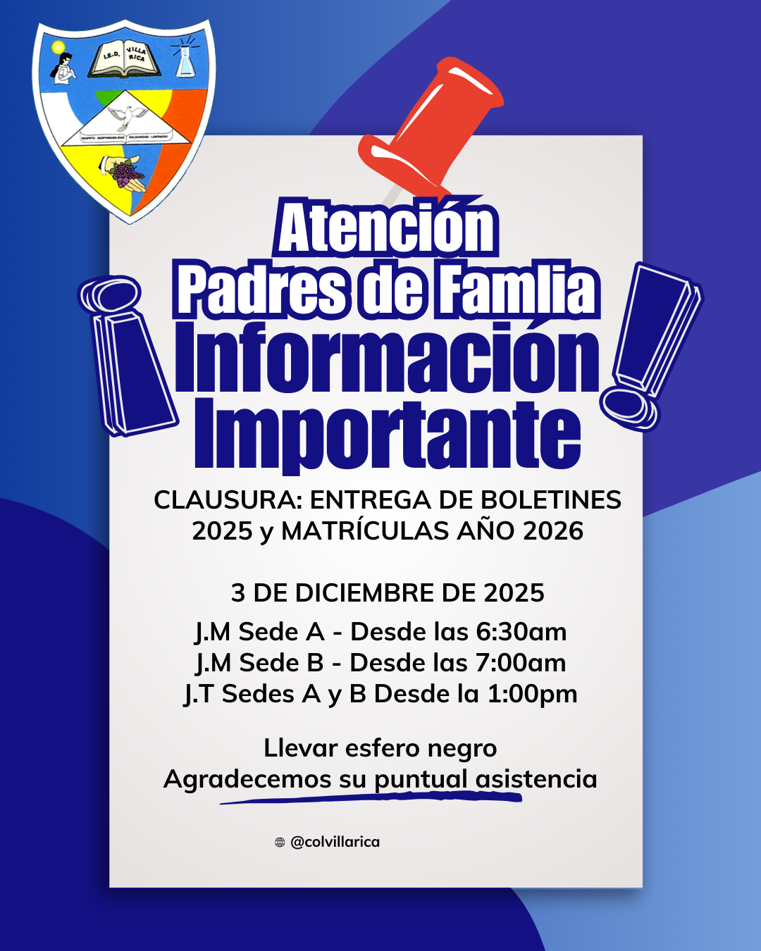 Imagen de las matriculas