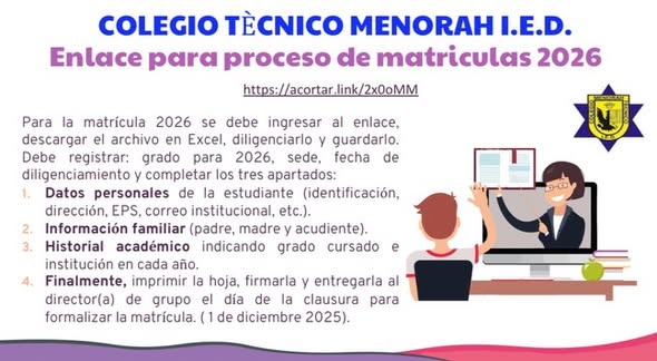 Matriculas 2026