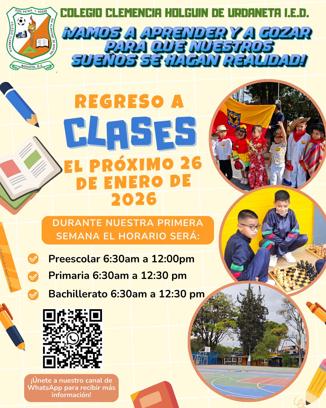 REGRESO A CLASES 2026