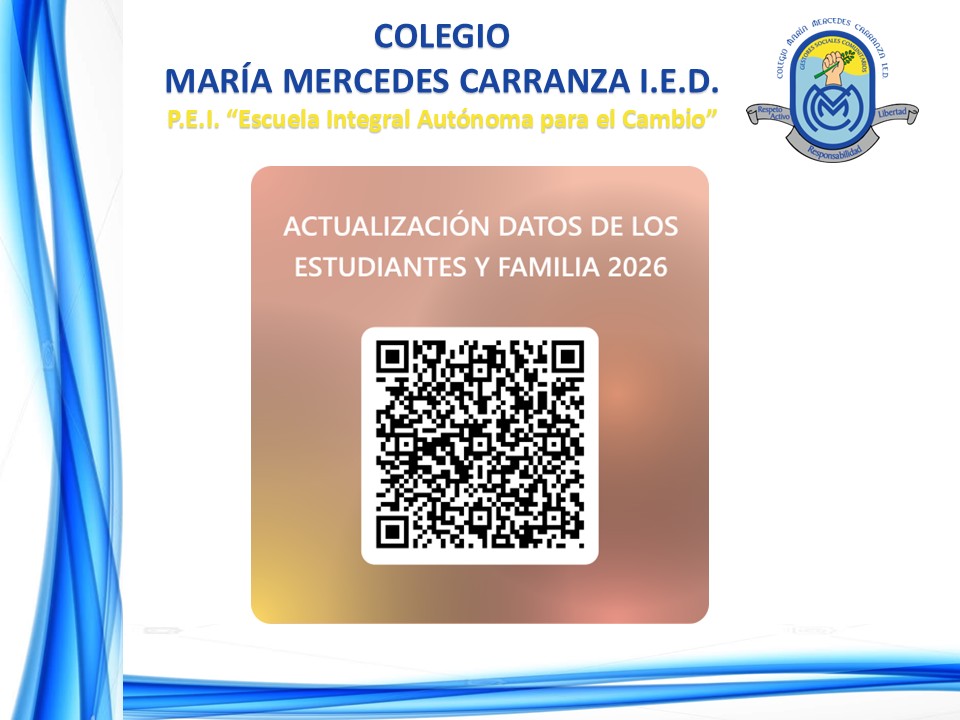 ACTUALIZACIÓN DE DATOS DE LOS ESTUDIANTES Y FAMILIA 2026