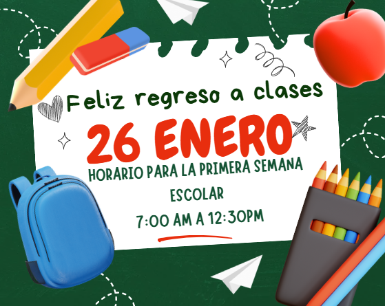 INICIO AÑO ESCOLAR