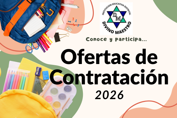 Ofertas de contratación escolas 2026
