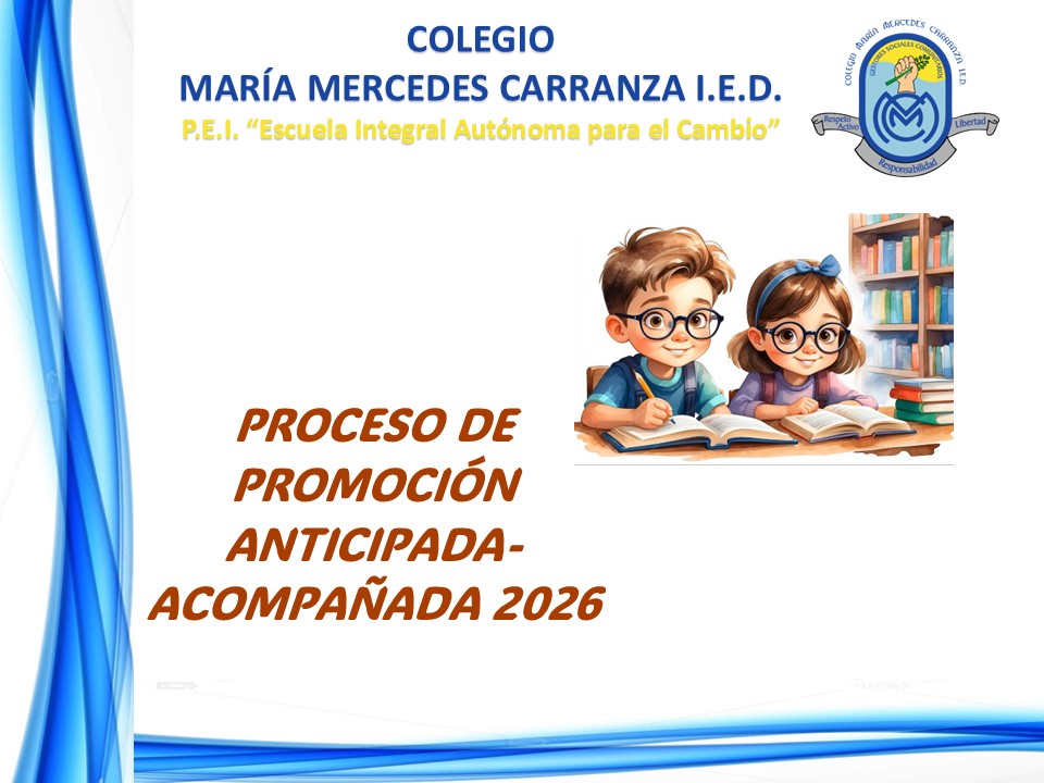 PROCESO PROMOCIÓN ANTICIPADA-ACOMPAÑADA 2026