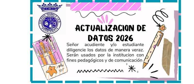ACTUALIZACIÓN DE DATOS 2026